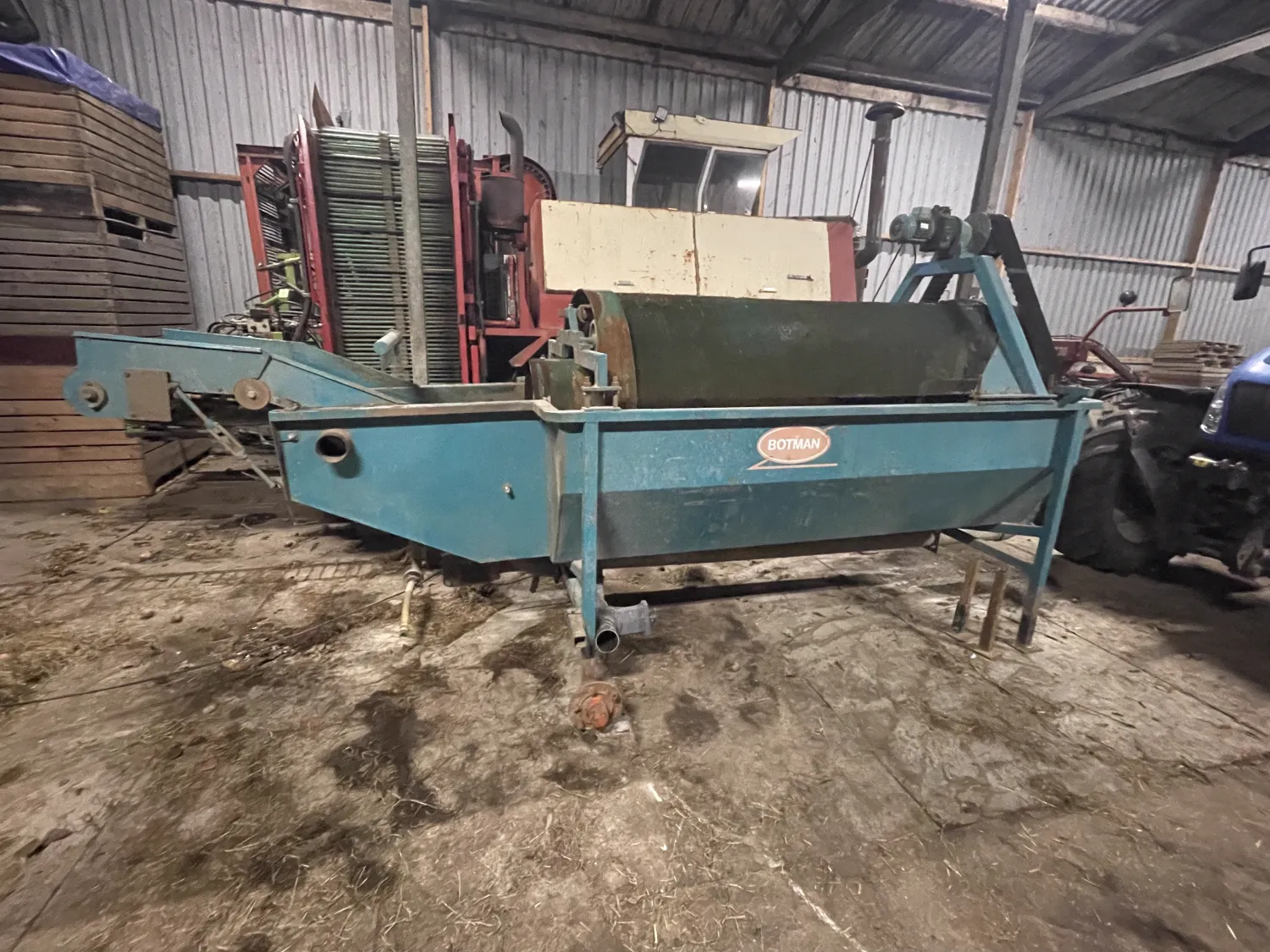 Spoeltrommel met zware pomp te koop