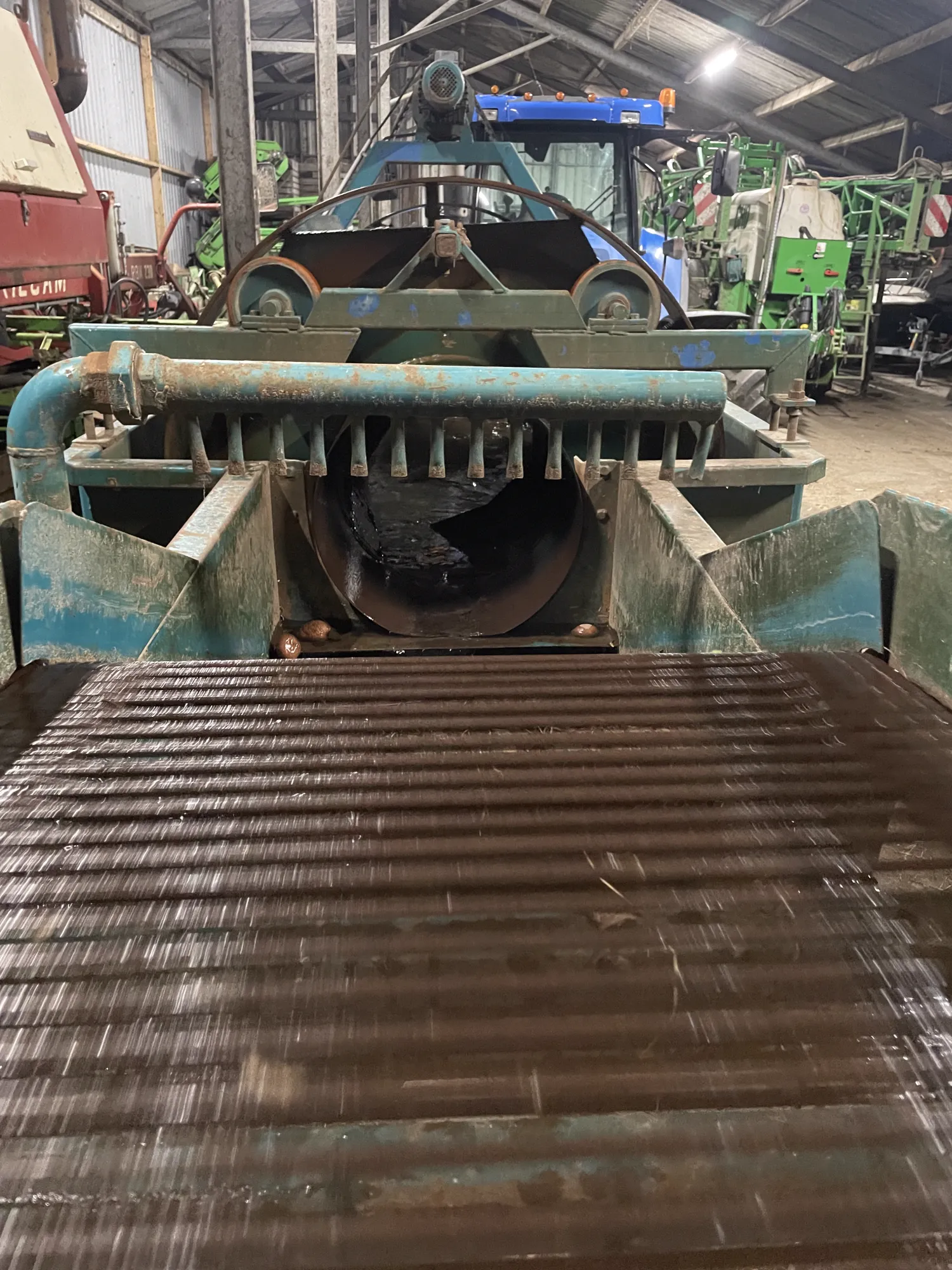 Spoeltrommel met zware pomp te koop