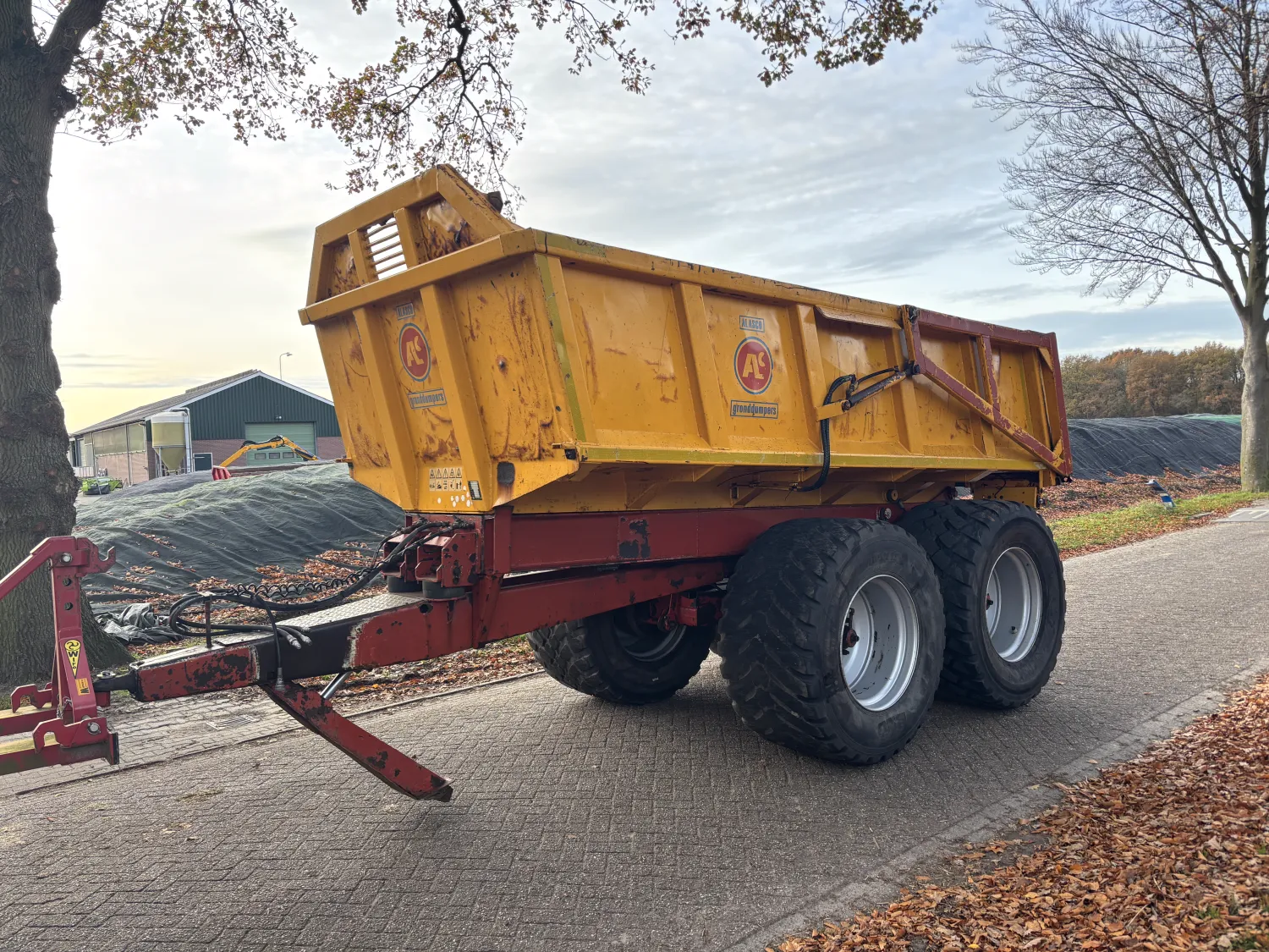 Alasco Dumper zu verkaufen | Kennzeichen, LED-Leuchten