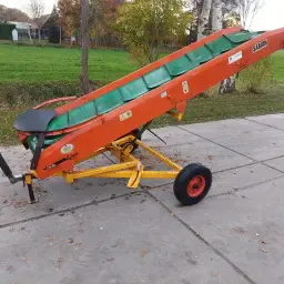 Samon Unloading Conveyor - Mechanical Swivel - 3 Meters