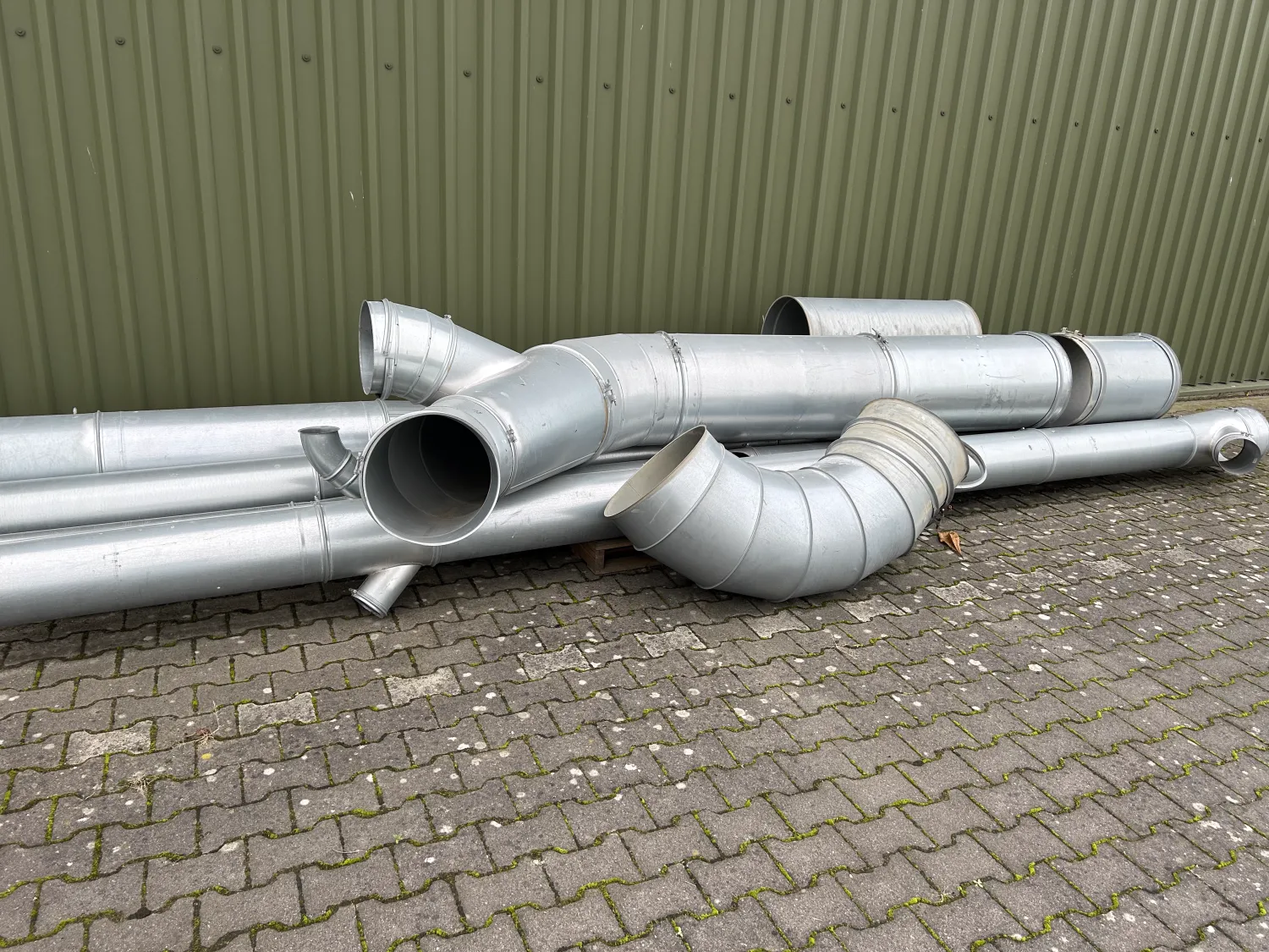 Stofafzuiging buizen en bochten in diverse maten