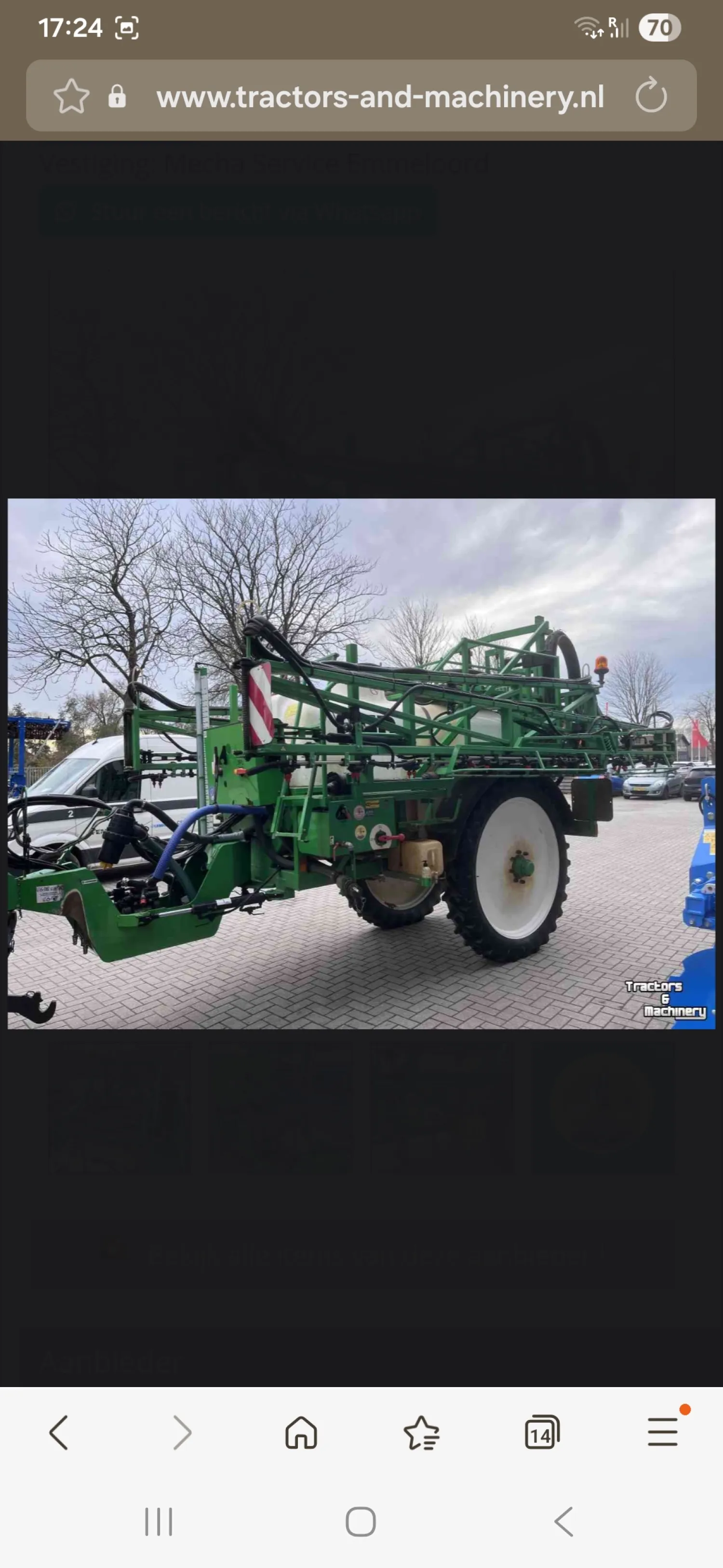 Buy Agrifac Sprayer Parts | High Quality & Competitive Prices