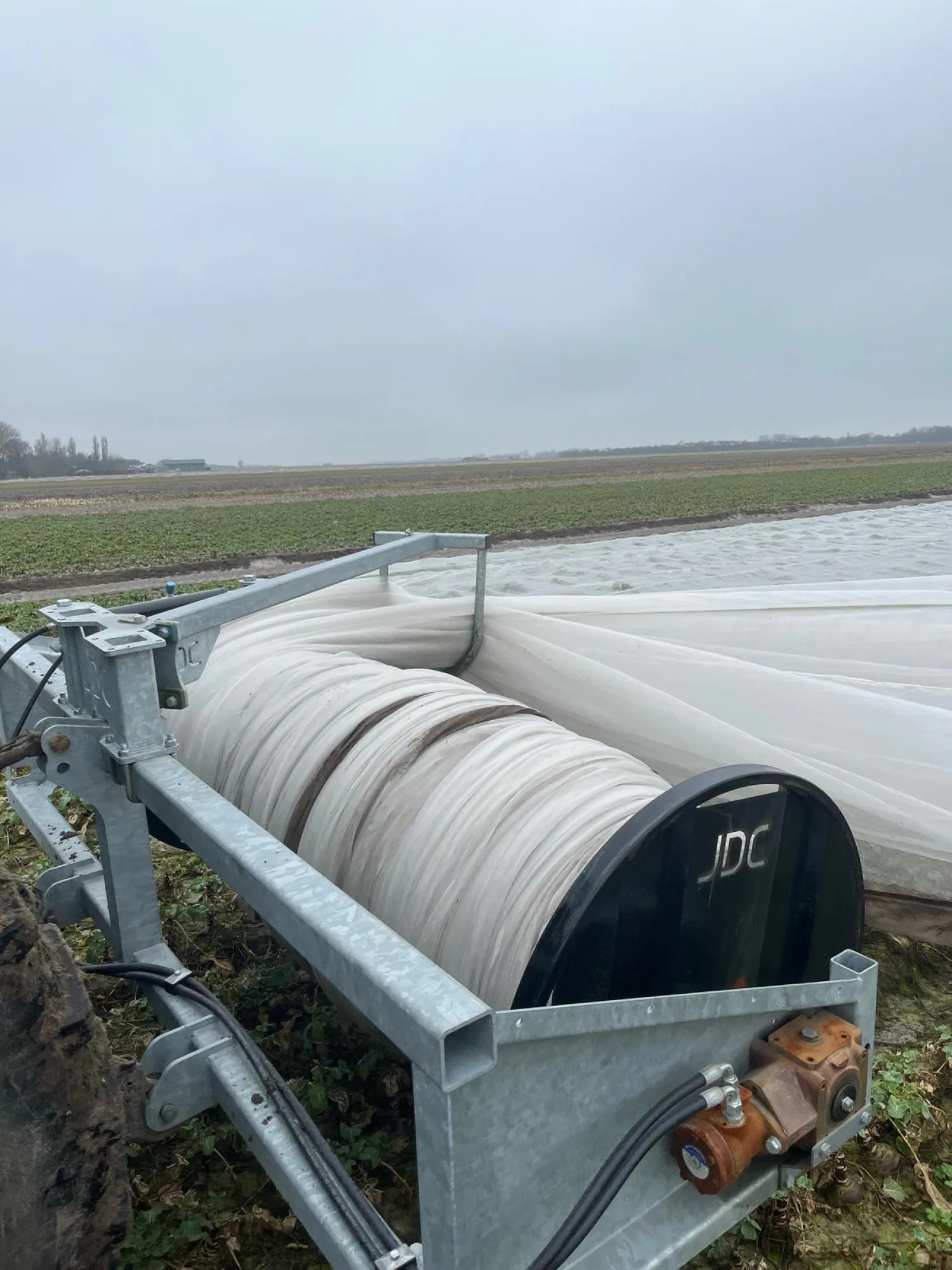 Fabric Winder/Unwinder: Heavy-Duty Machine, Like New