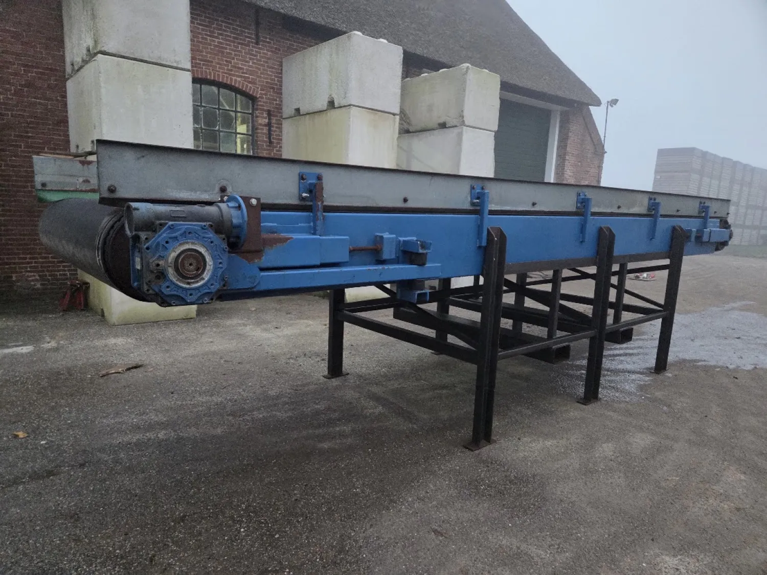 Ciężki Przemysłowy Przenośnik Taśmowy - 515x120cm