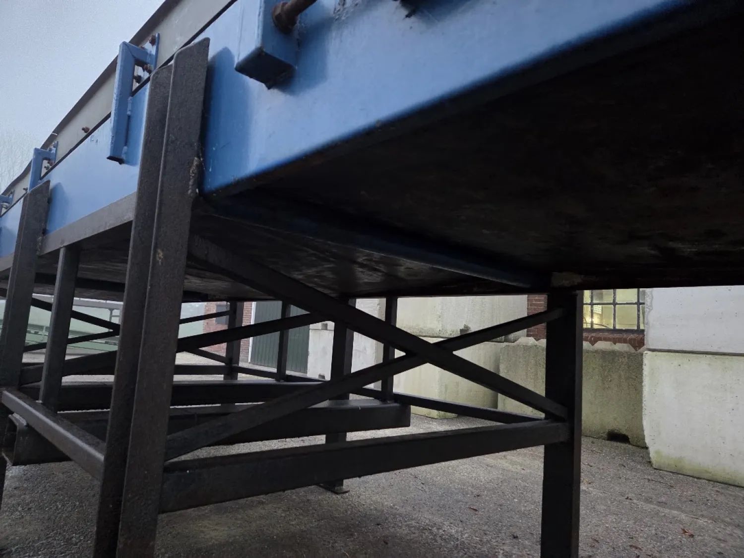 Ciężki Przemysłowy Przenośnik Taśmowy - 515x120cm