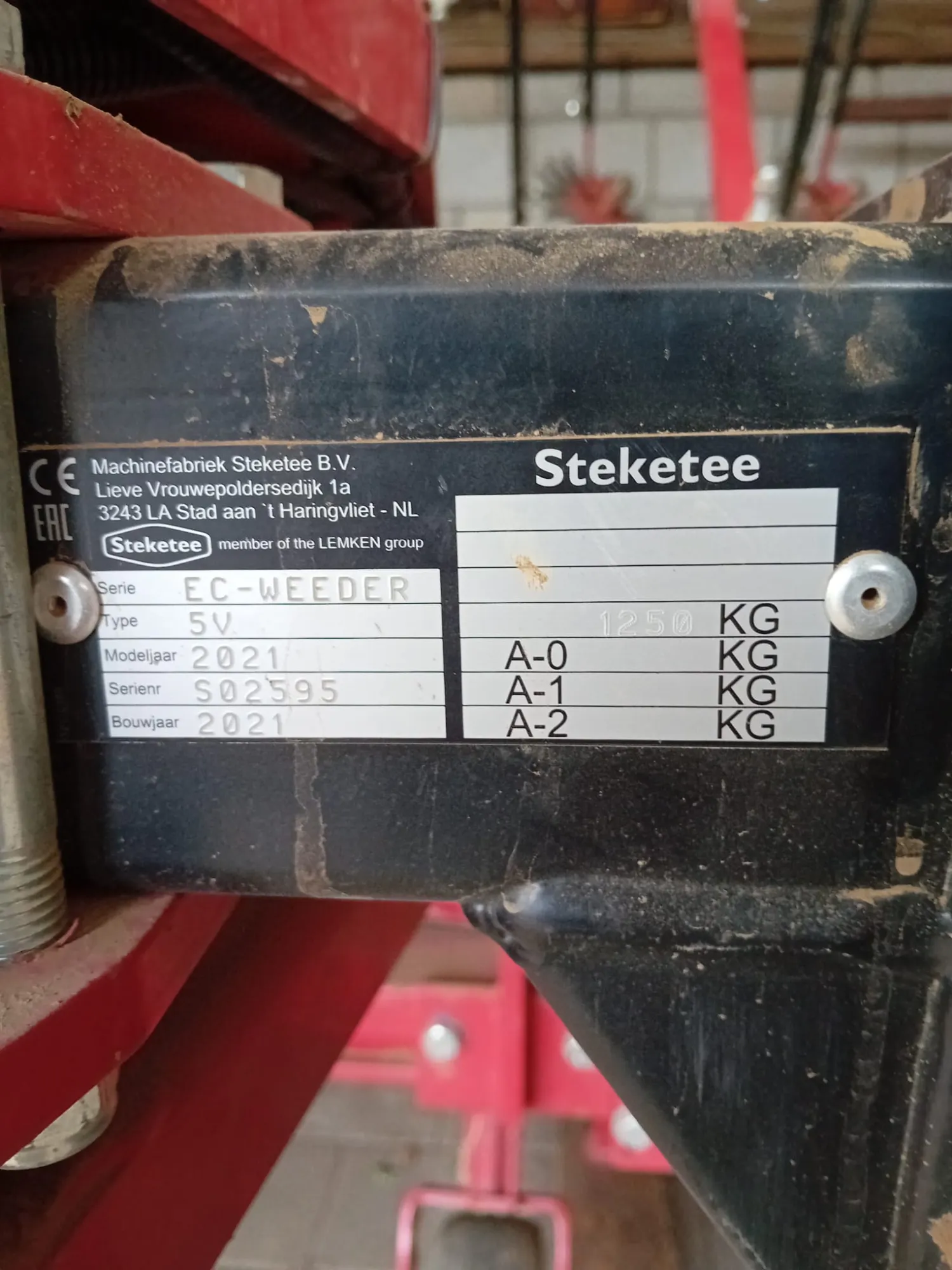 Steketee EC Weeder Schoffelmachine - Camera Bestuurd