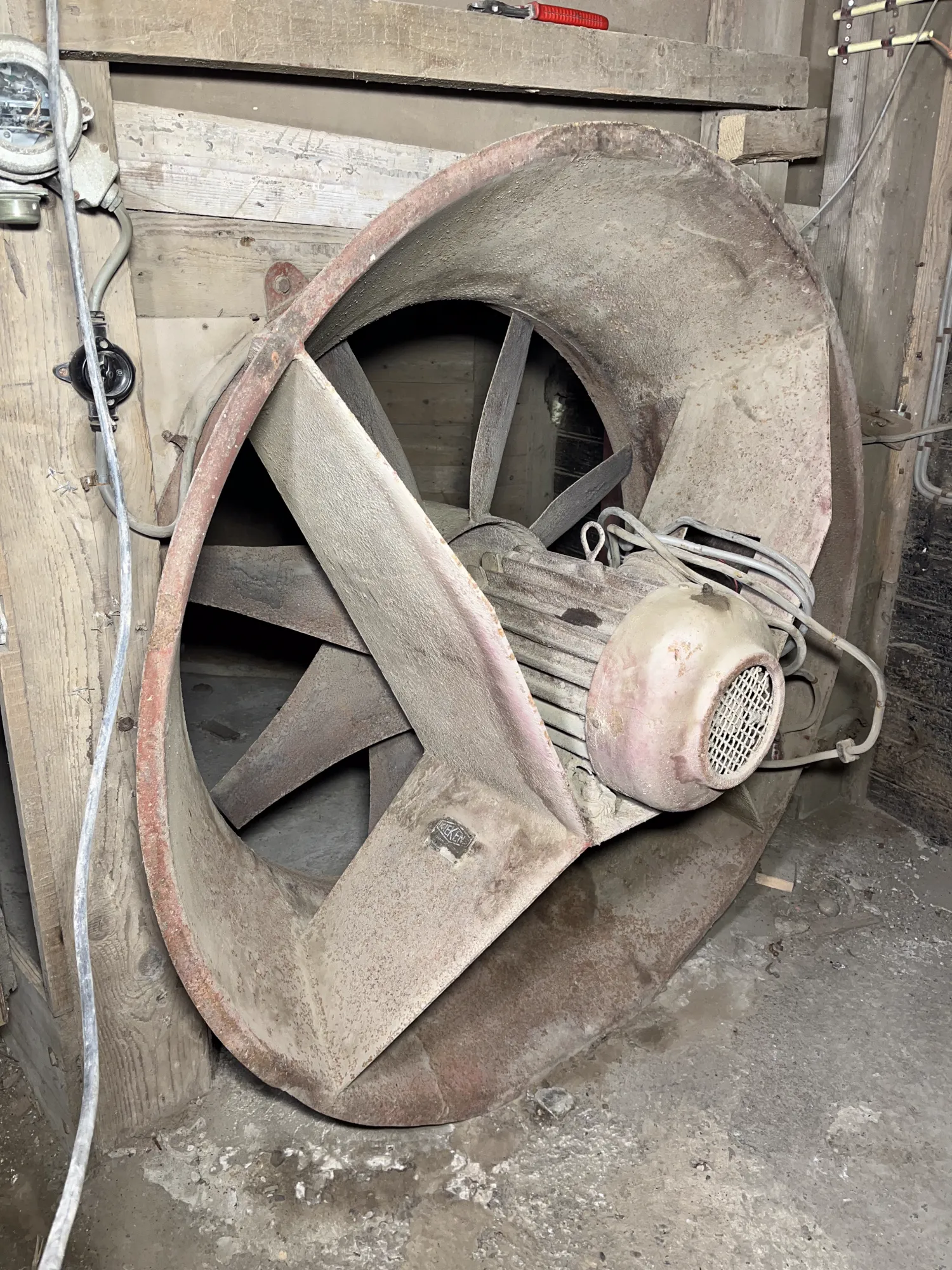 Ventilatoare industriale Kiekens cu motoare EMF de vânzare