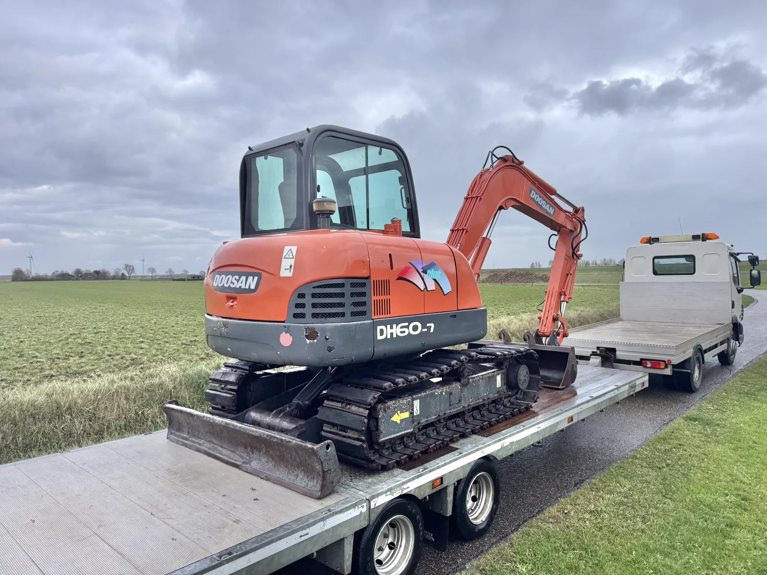 Doosan DH60-7 Rupskraan (2009) - 6 Ton - Servo