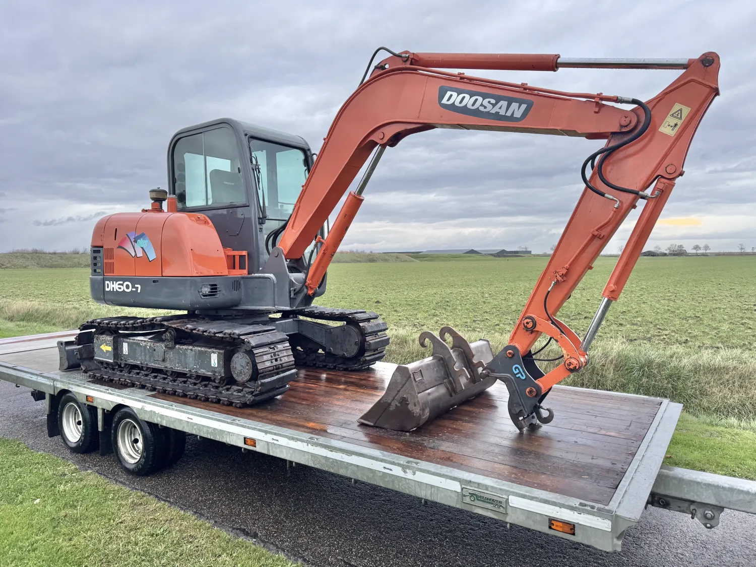 Doosan DH60-7 Rupskraan (2009) - 6 Ton - Servo