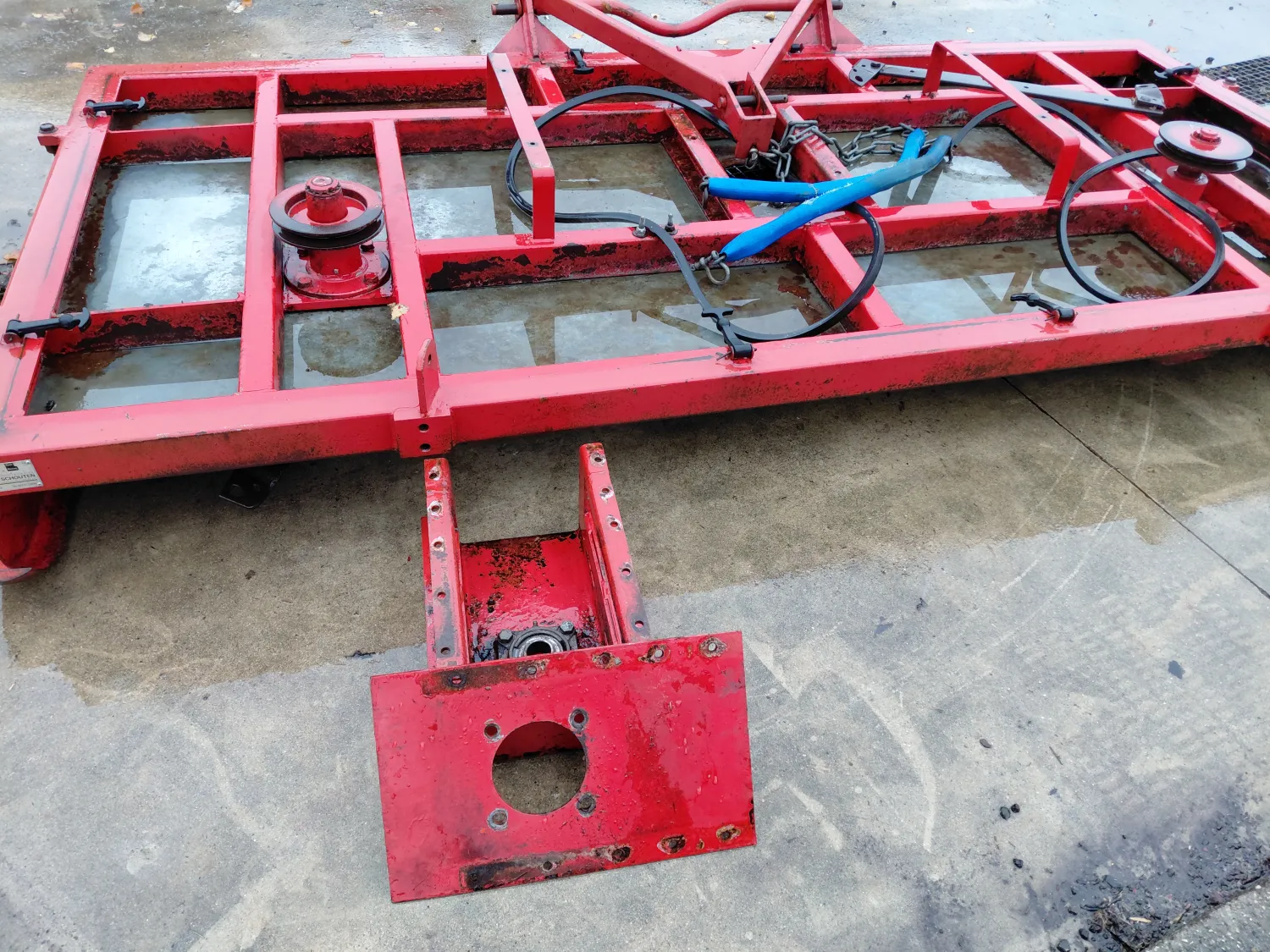 Schouten Weidebloter 2,75m - Opknapper voor de winter!