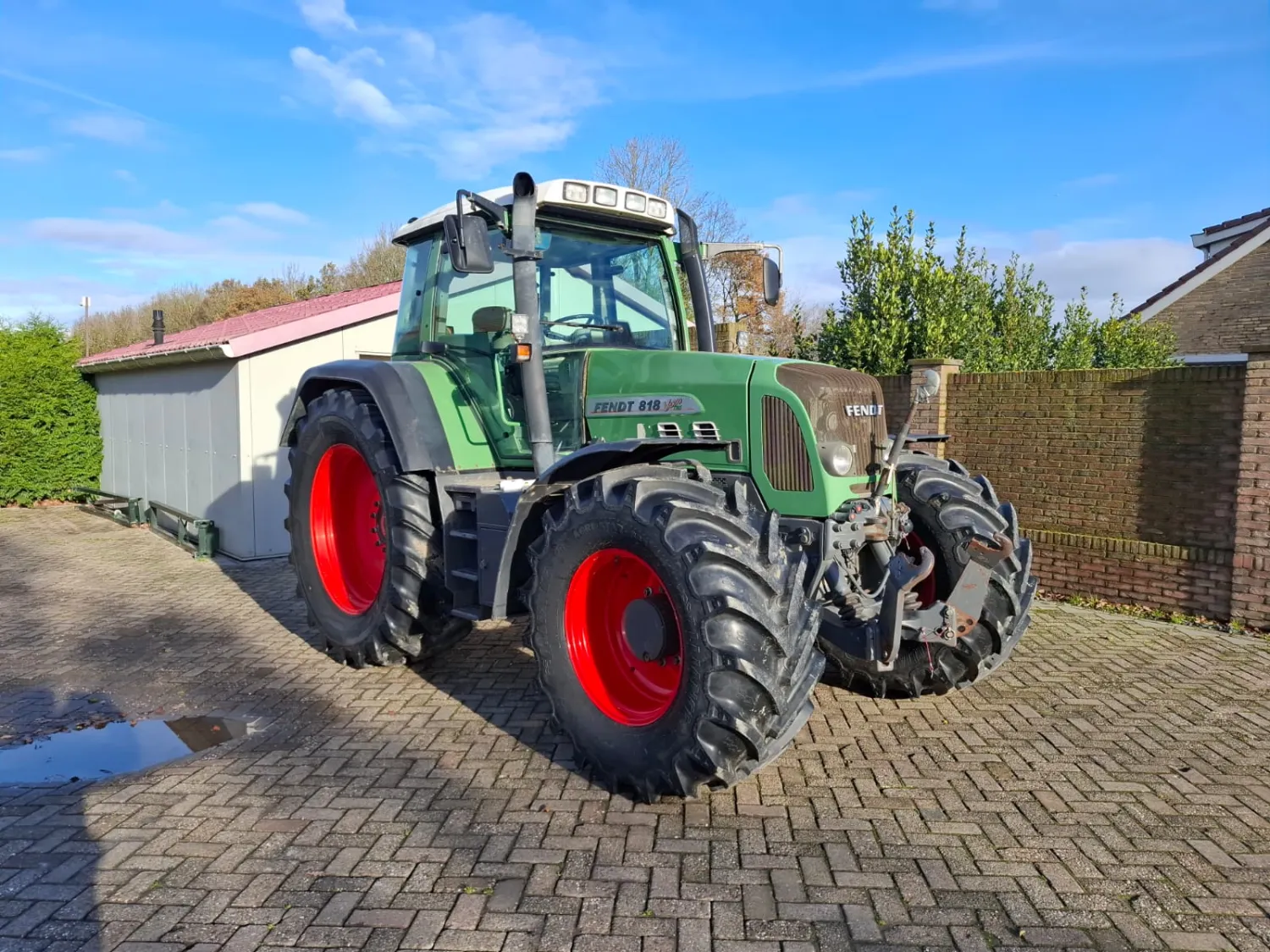 Fendt 818 Vario (2006) na sprzedaż – 8100 godzin – Stan Bardzo Dobry