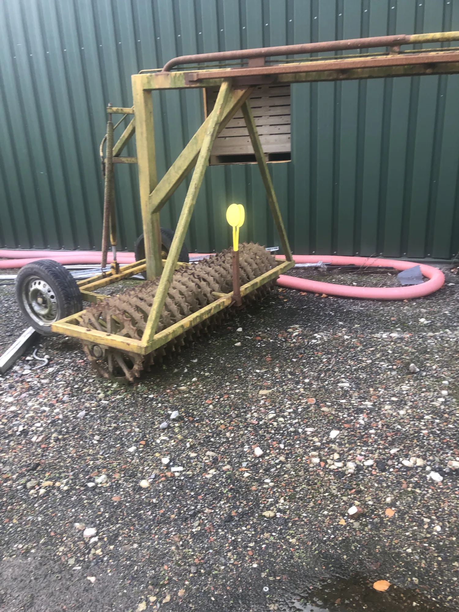 Rumpstad 5-schaar ploeg met vorenpakker | Gebruikt