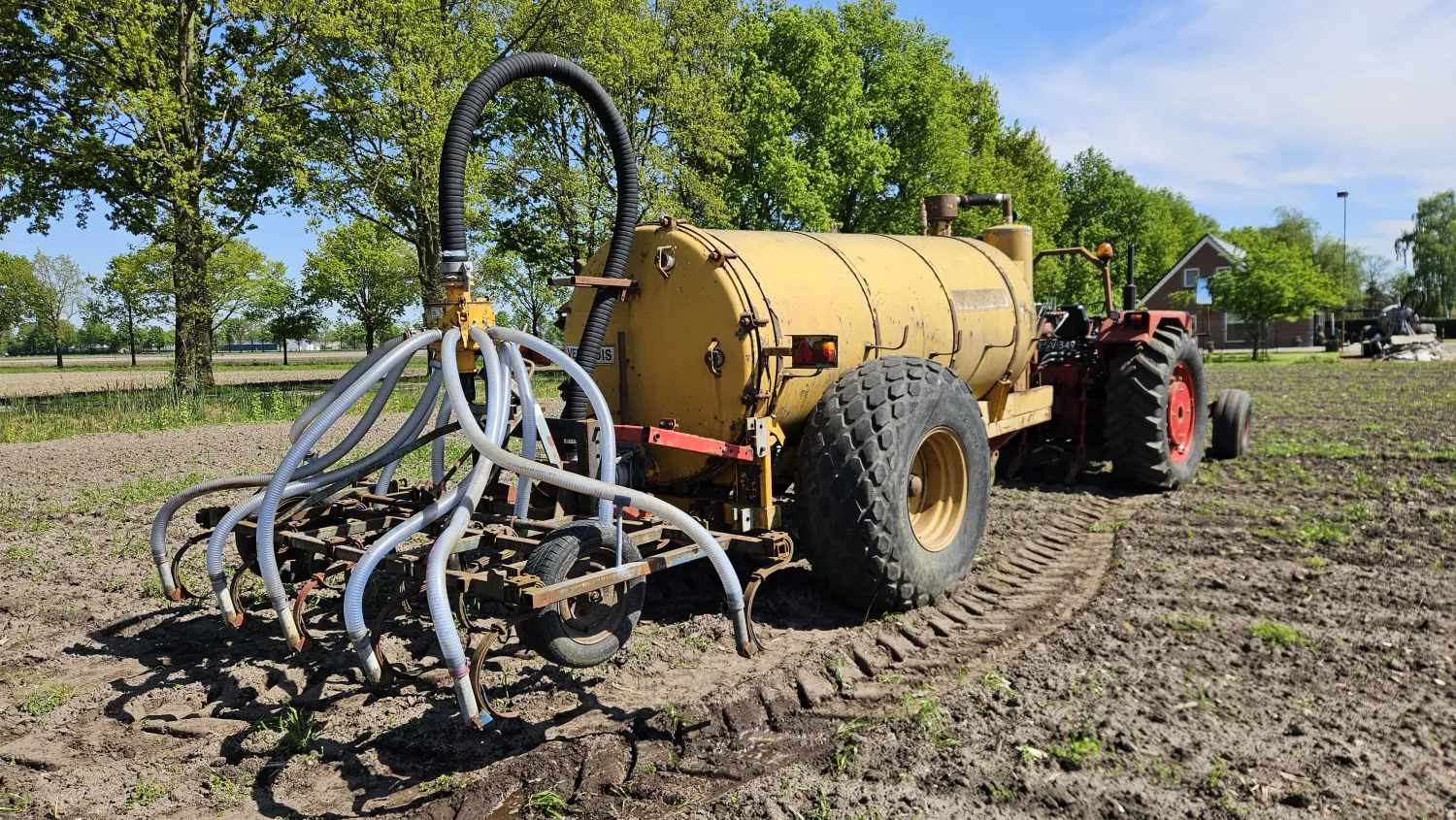 Veenhuis 6800 Mesttank met Bouwland Bemester | Gebruiksklaar