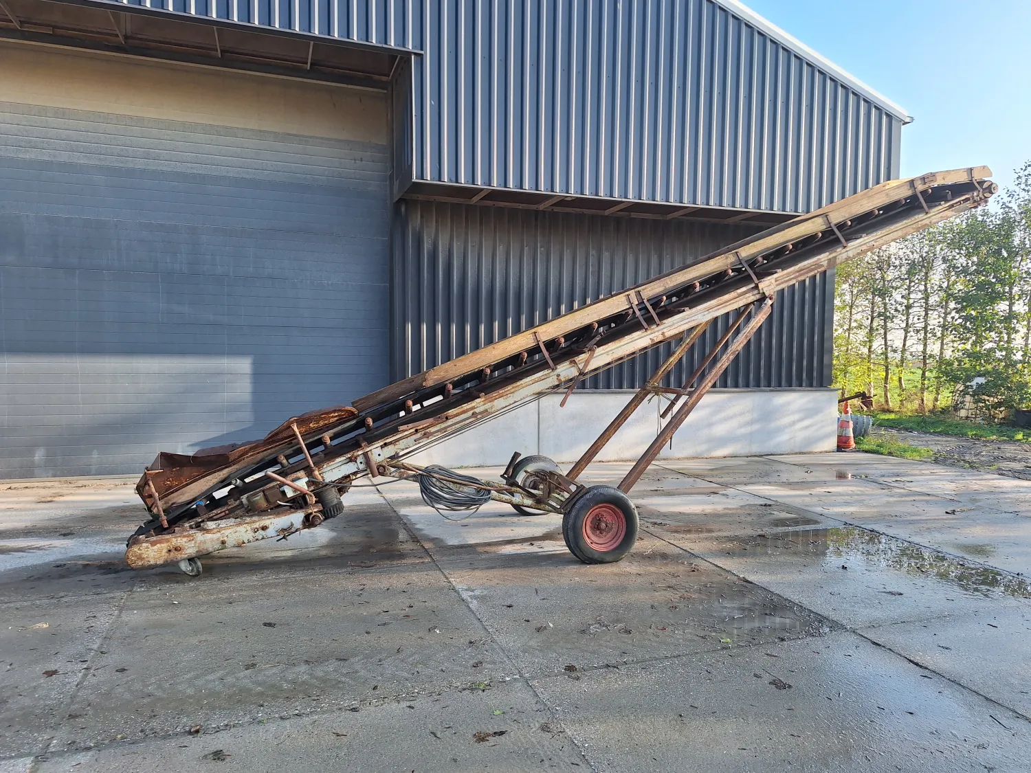 Transportband te koop - 9.5 meter, 60 cm breed