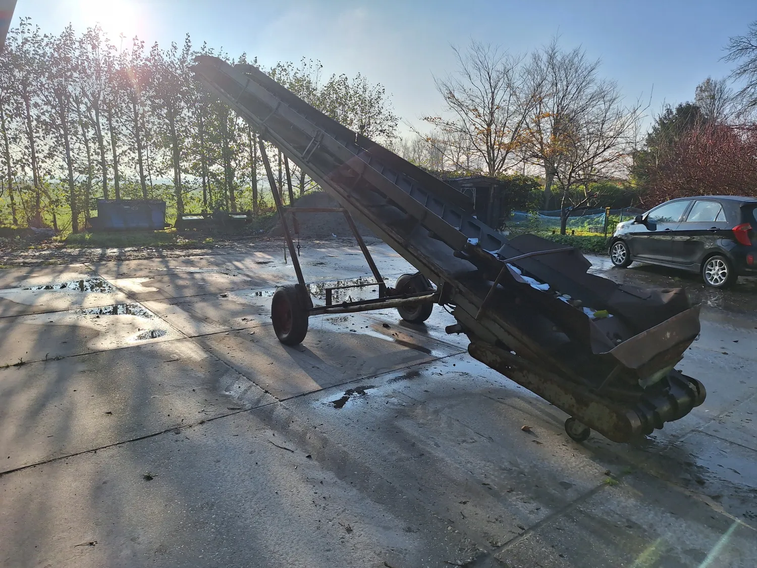 Transportband te koop - 9.5 meter, 60 cm breed