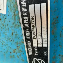 Lemken Kompaktor S300 Zaaibedbereider - Goede Staat