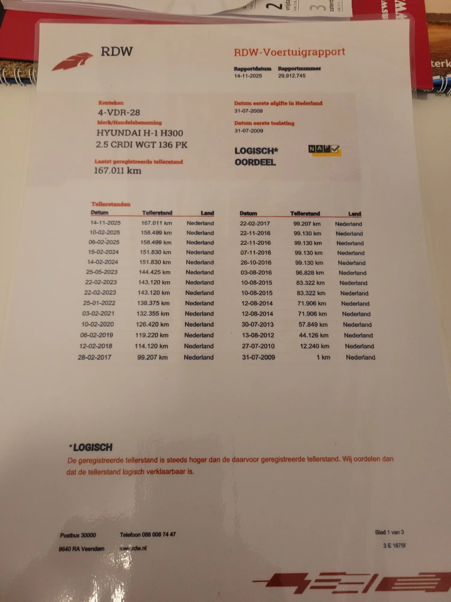 Hyundai H-300 Van - 2.5 CRDI - 167,500 km - For Sale