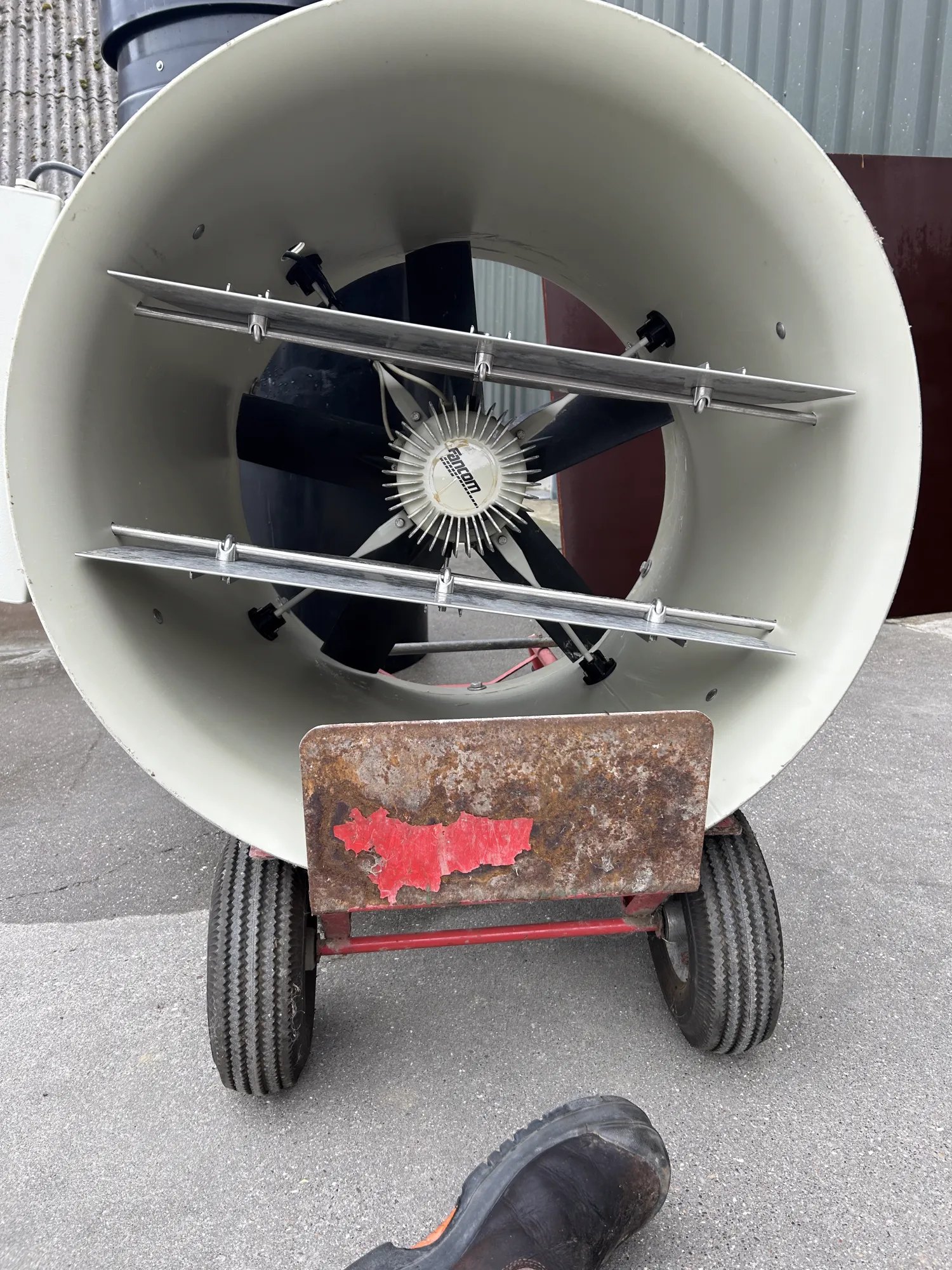 Fancom EC 63 Ventilator - Topconditie, Nieuwe Lagers