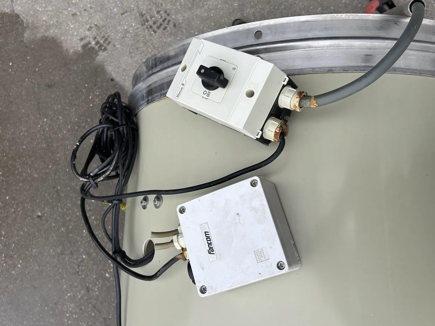 Fancom EC 63 Ventilator - Topconditie, Nieuwe Lagers