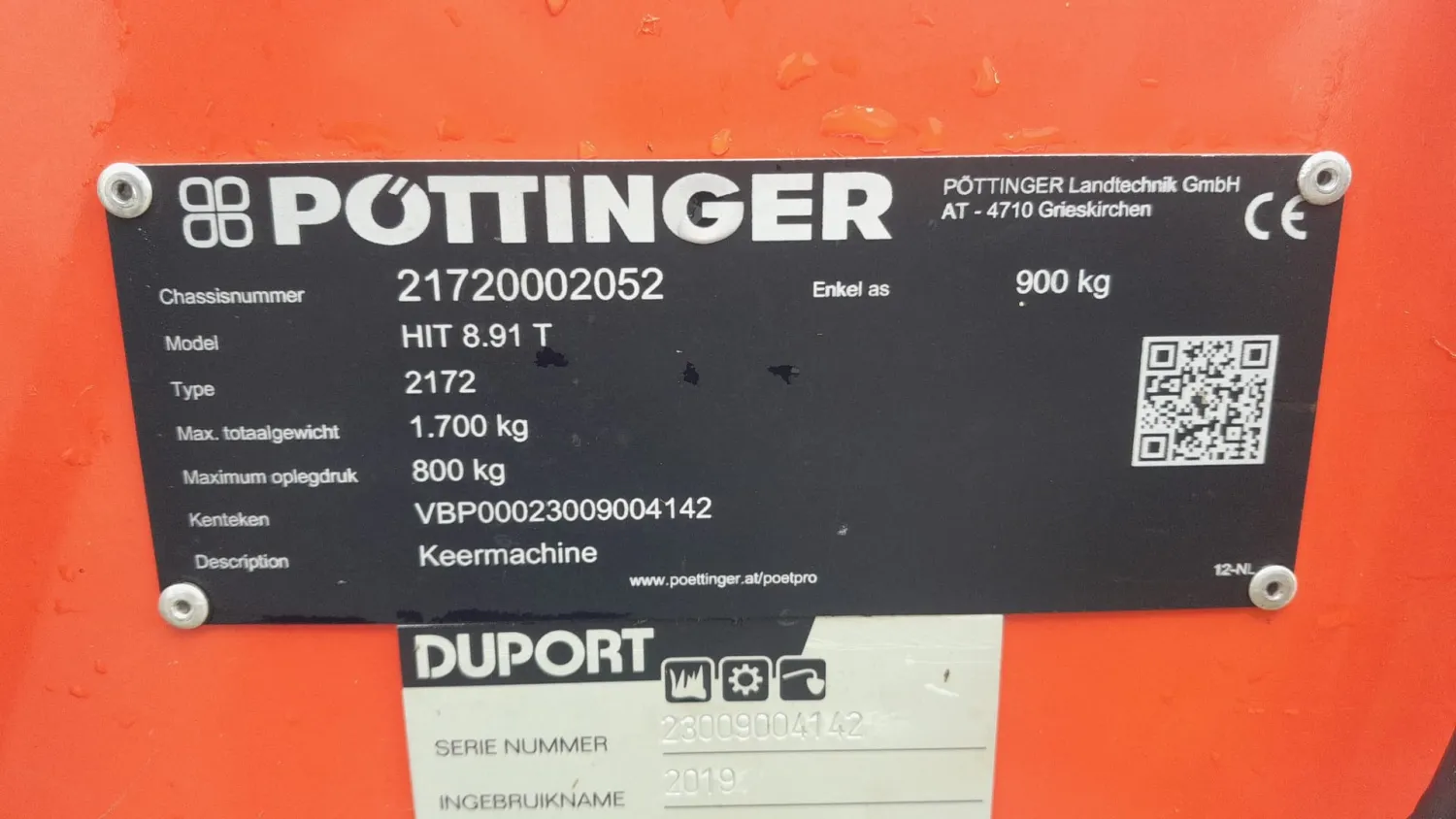 Pottinger HIT 8.91 Heuwender - 2019 - 8,9m Arbeitsbreite