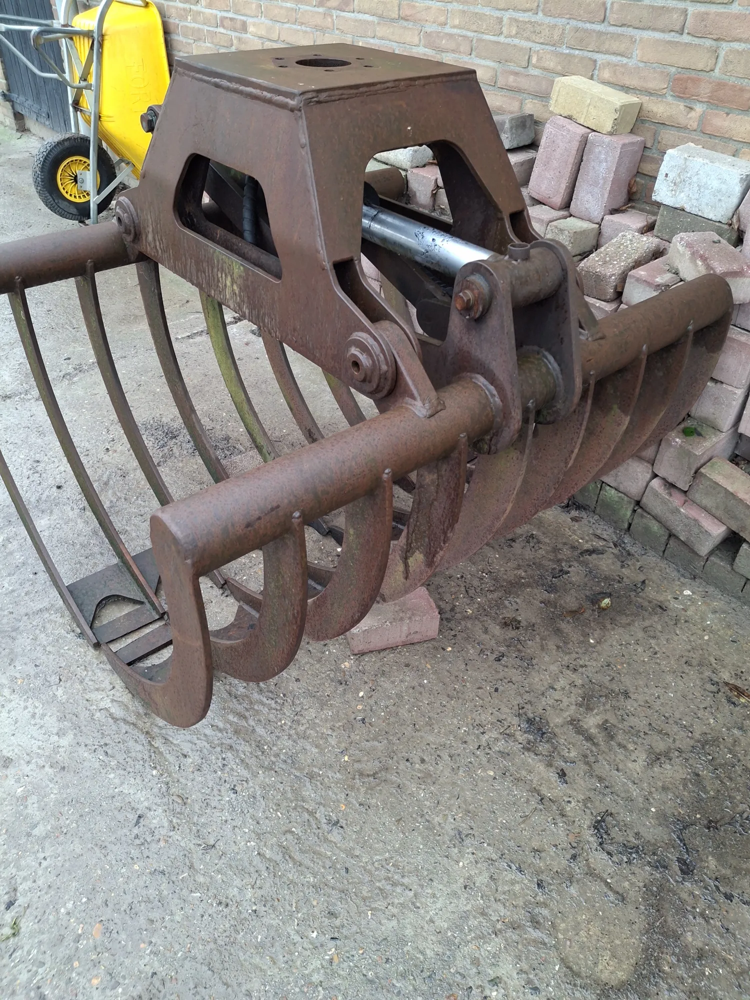 Sorteergrijper 1.2 m breed - Efficiënt sorteren