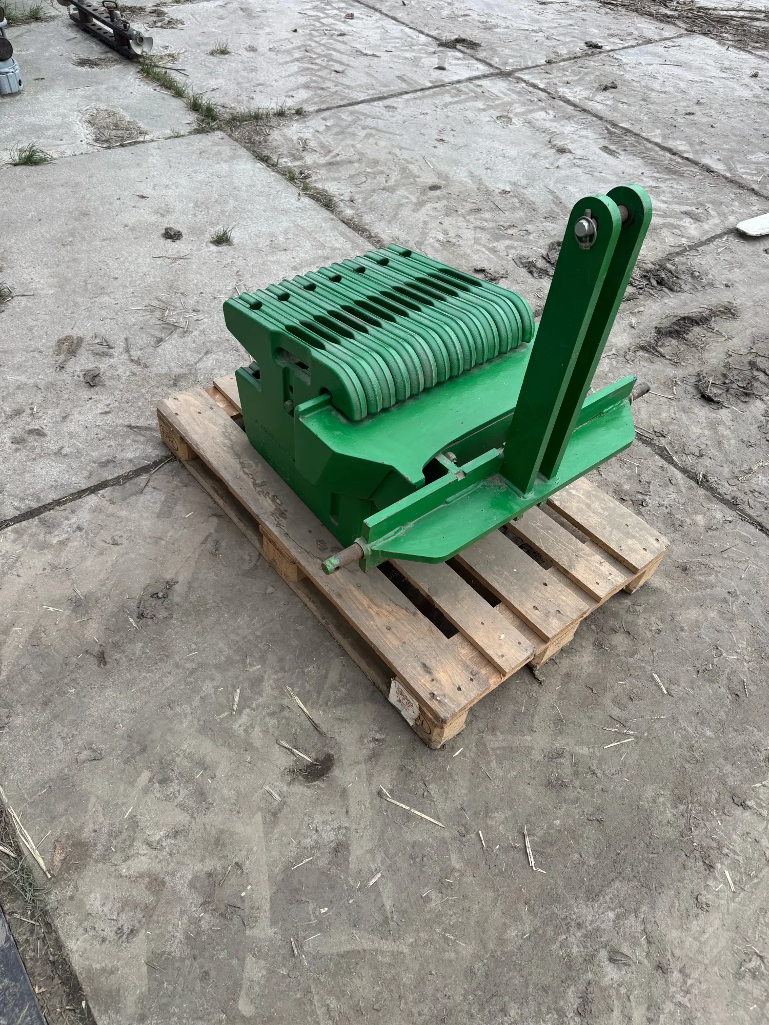 John Deere Frontgewicht - 800kg - 14 Platen