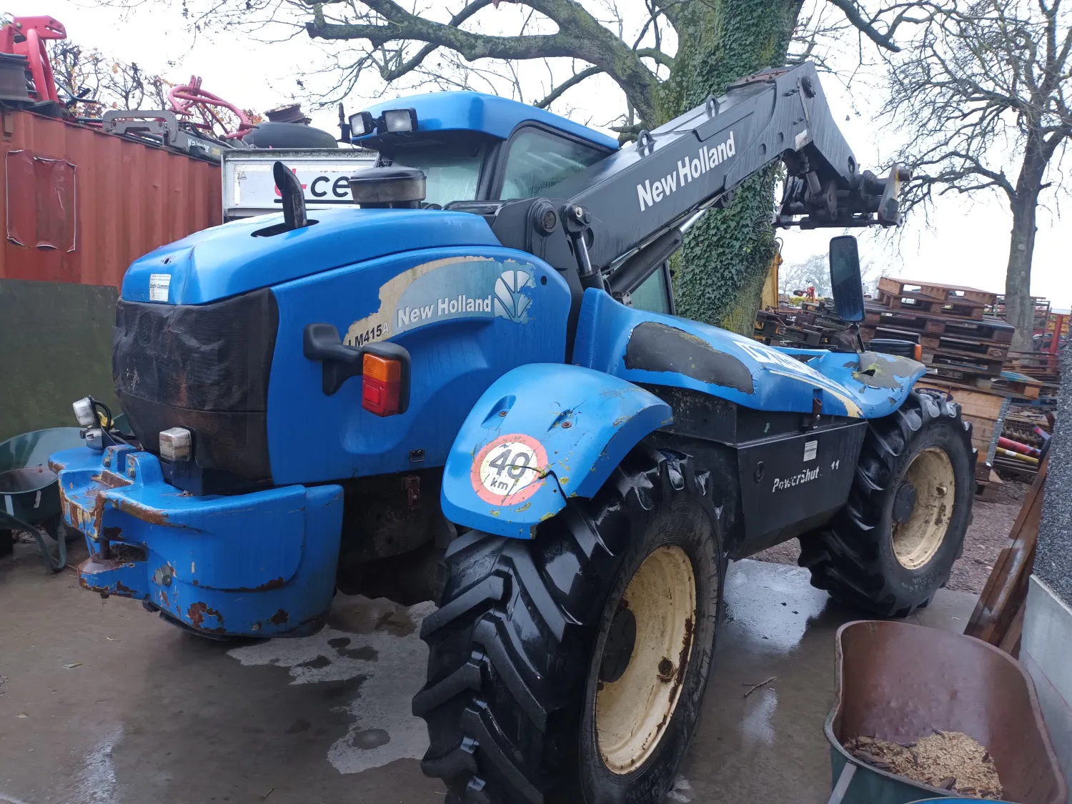 New Holland LM415A uit 2006 met 11735 uur