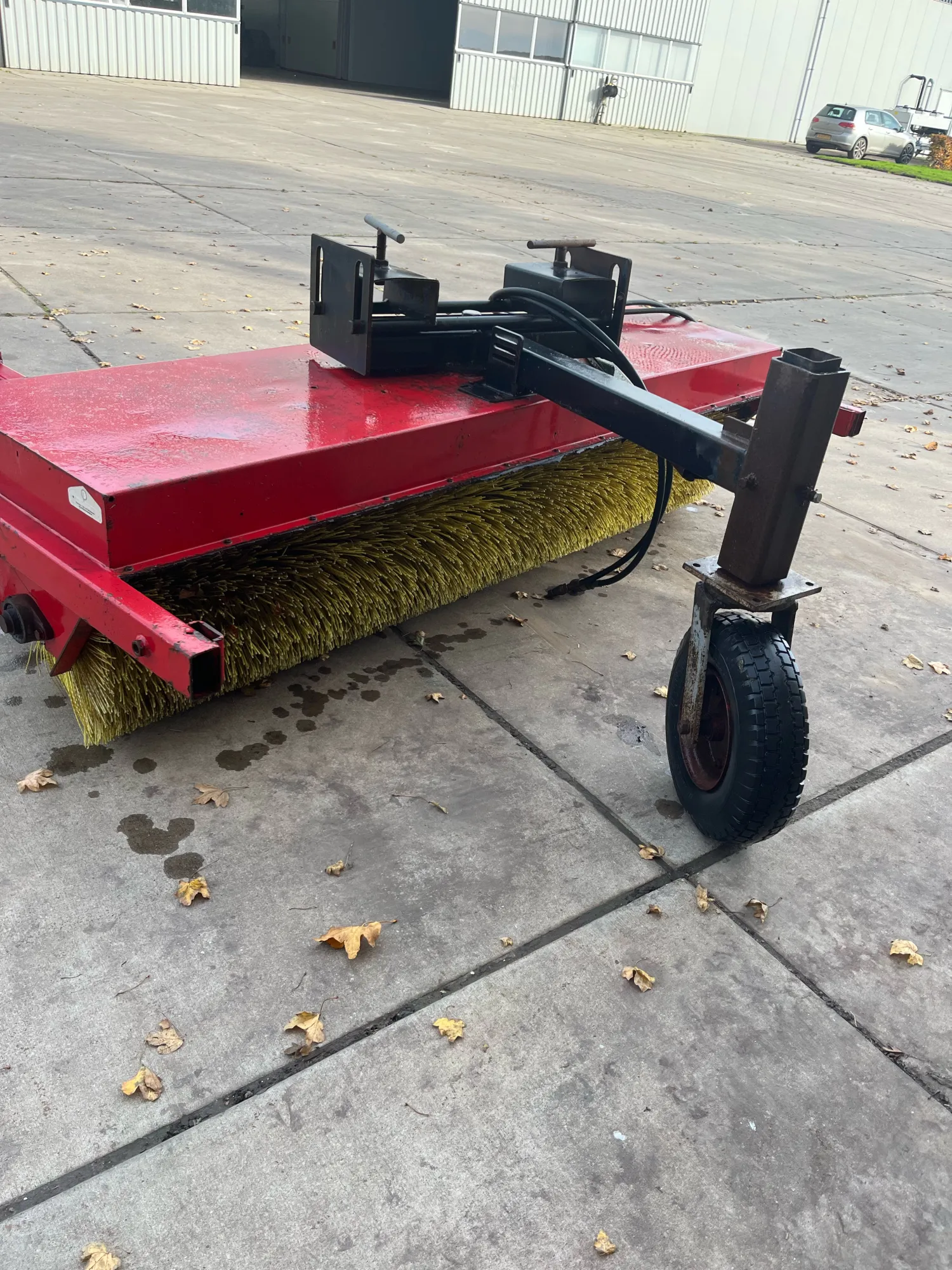 Veegmachine met lepel insteek | Sweep