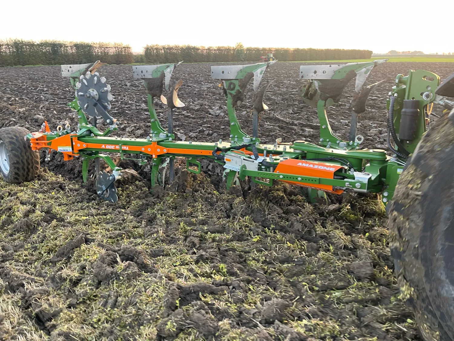 Pług Amazone Teres 300V 4+0 - Stan Nowy