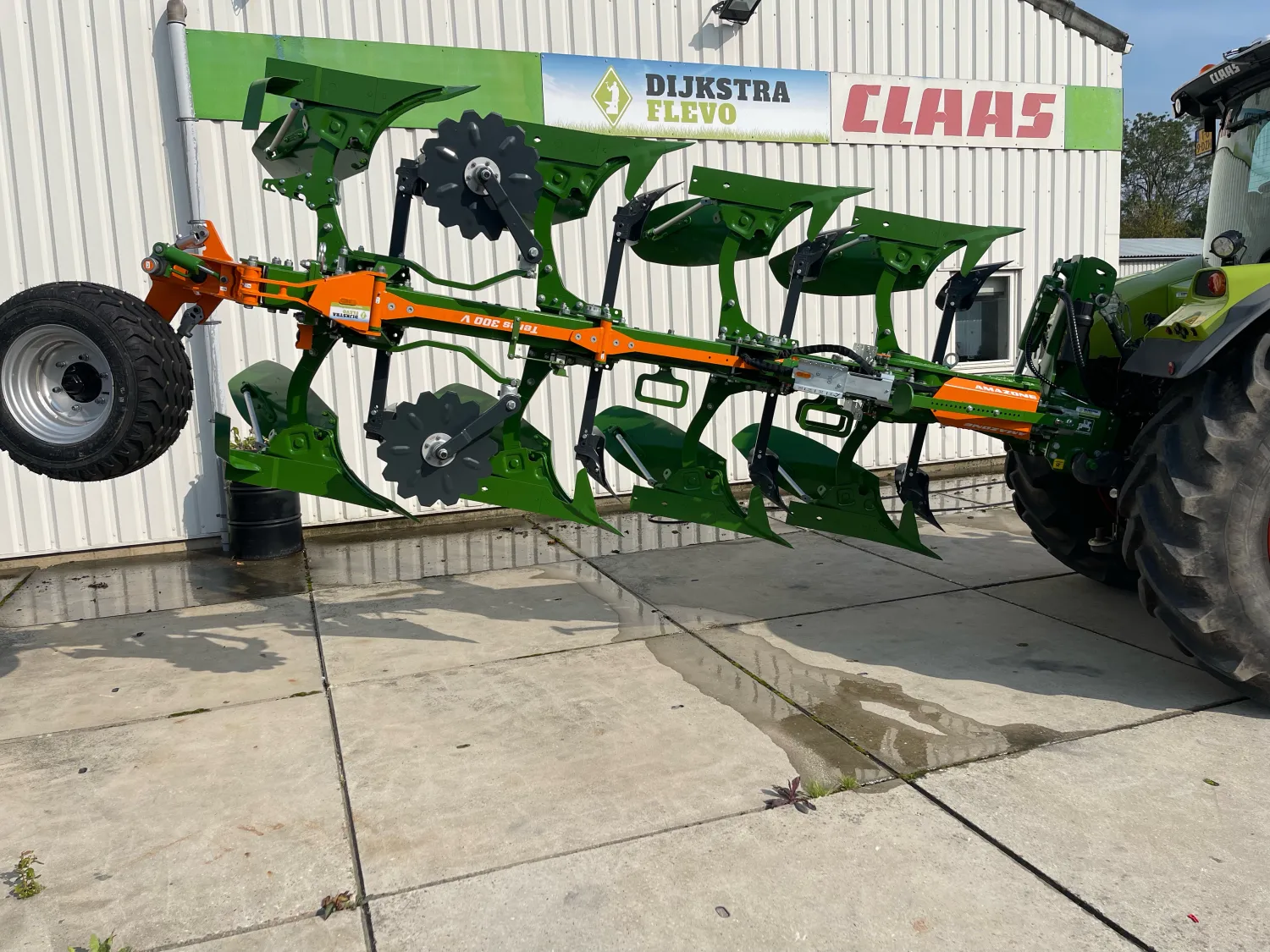 Pług Amazone Teres 300V 4+0 - Stan Nowy