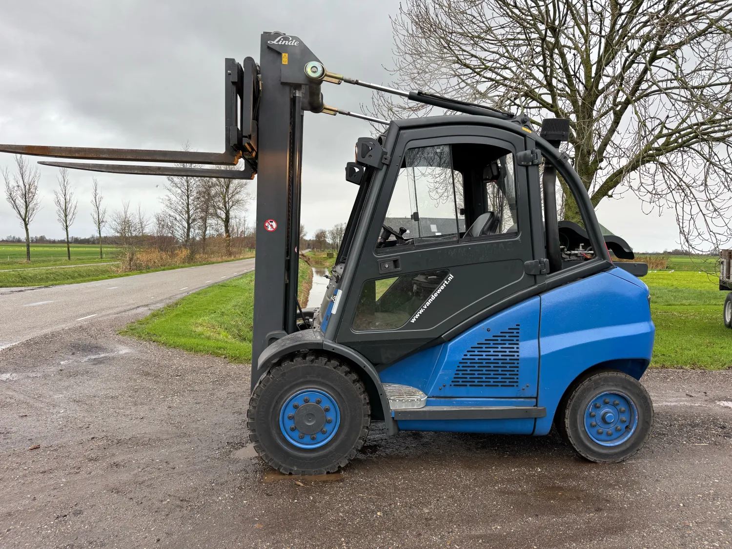 Linde H45T Heftruck - Gas, 2005, 4.1m Hefhoogte