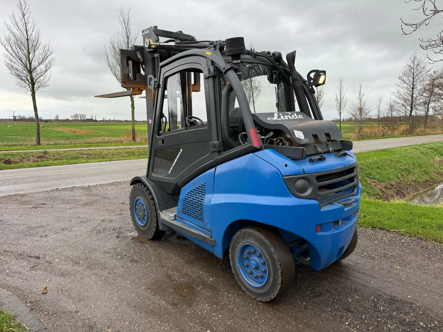 Linde H45T Heftruck - Gas, 2005, 4.1m Hefhoogte