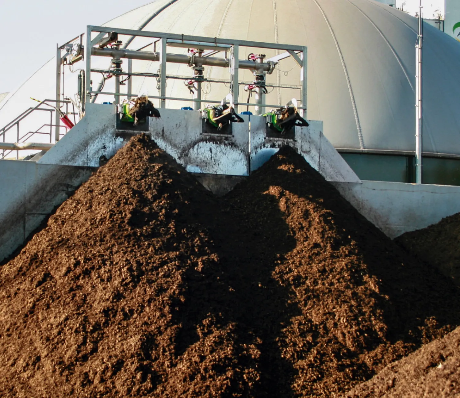 Grote hoeveelheid vaste mest beschikbaar