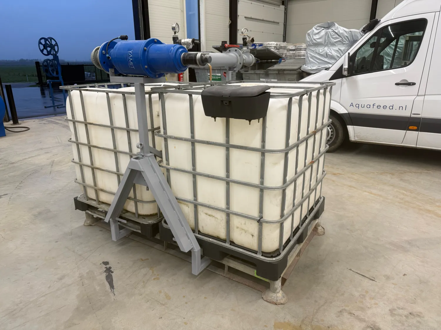 Fertigatiepallet: Eenvoudig bemesten | Mobiel systeem