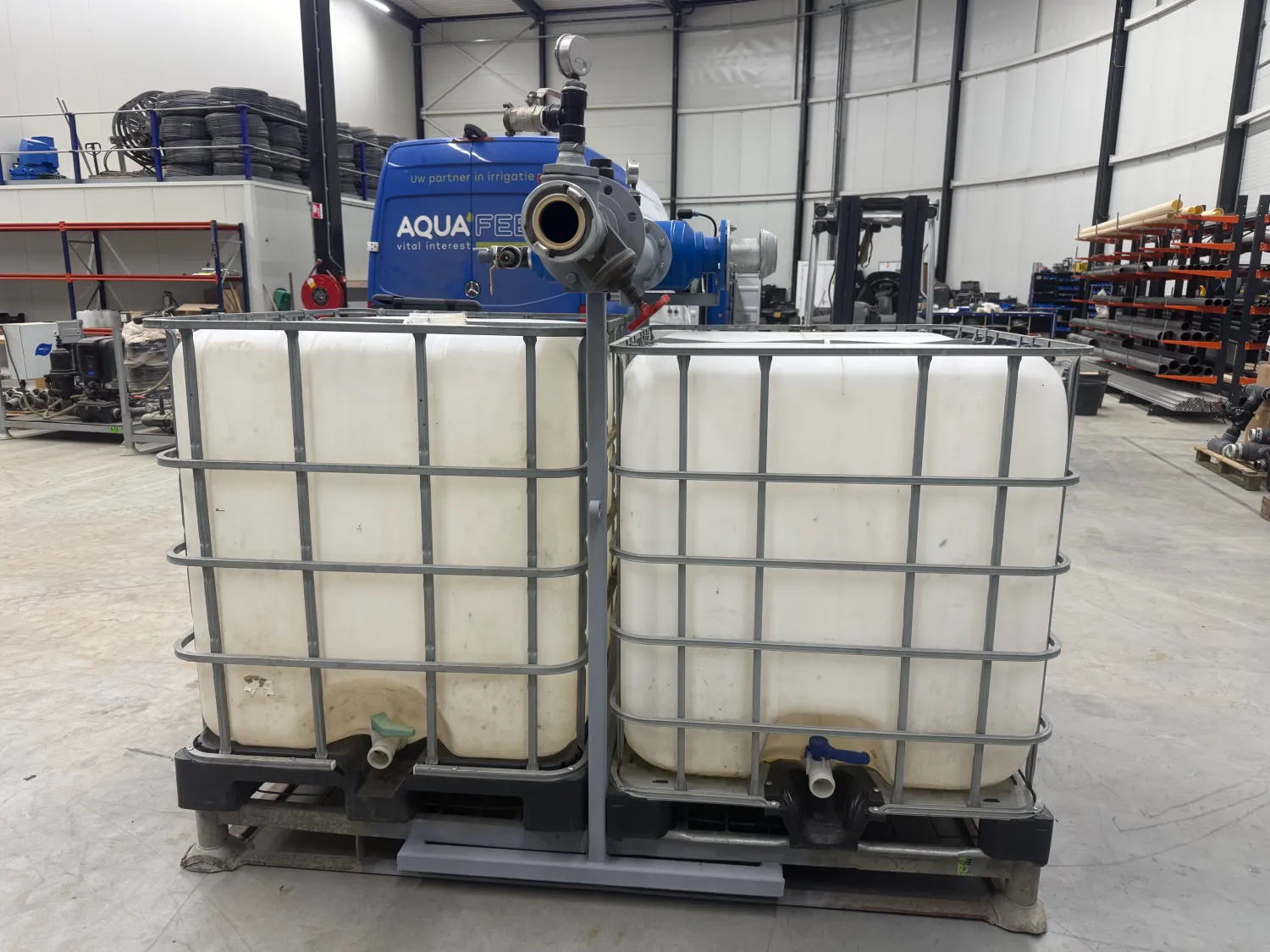 Fertigatiepallet: Eenvoudig bemesten | Mobiel systeem