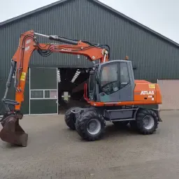 Atlas 150W Graafmachine - Bouwjaar 2011, 15000 Uren