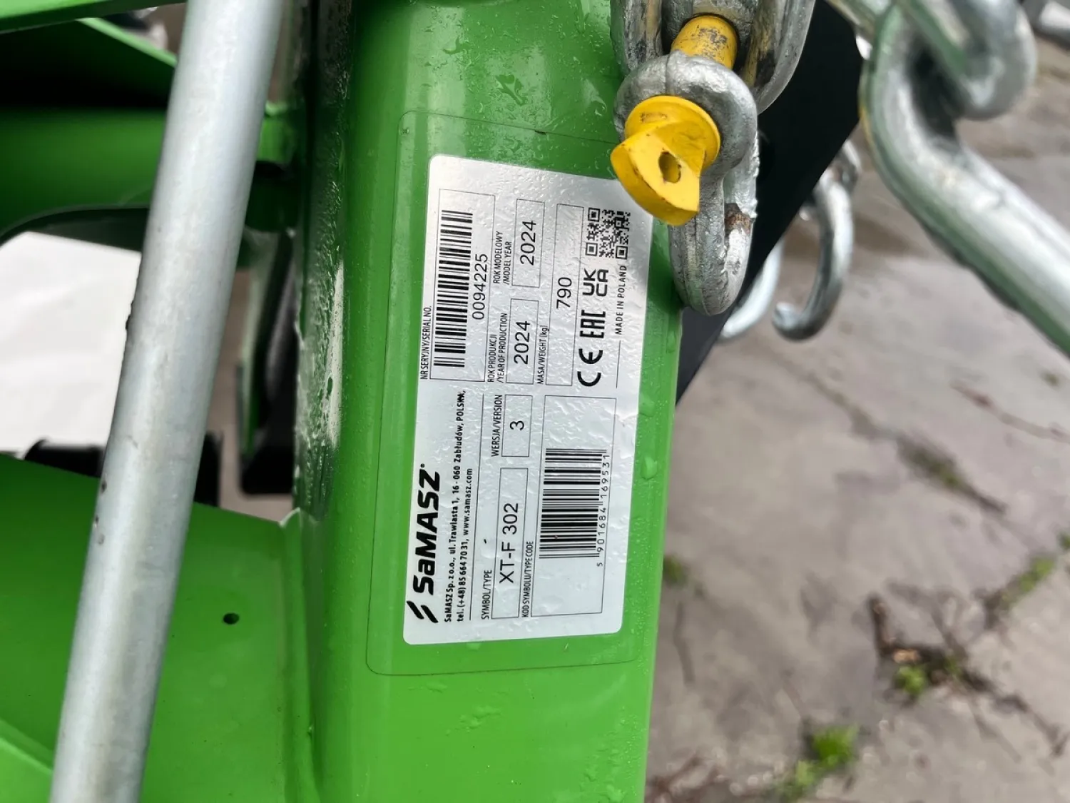 Samasz XT-F 302 Frontmähwerk - 2024, neuwertiger Zustand!