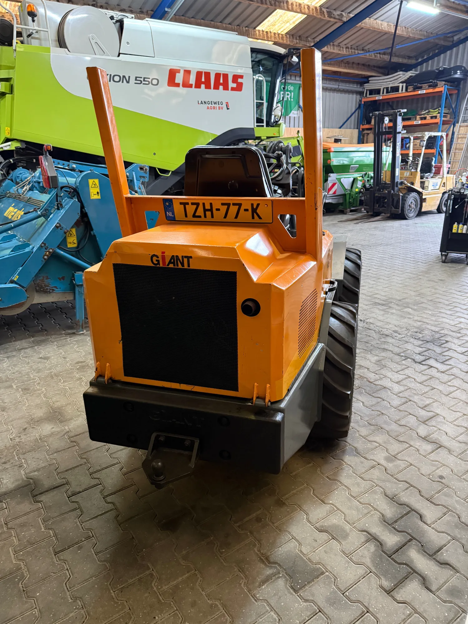 Giant V451T Shovel 2008 - Hydraulische Snelwissel