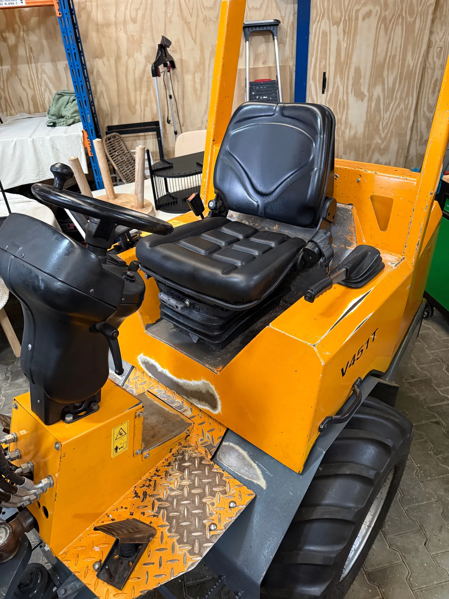 Giant V451T Shovel 2008 - Hydraulische Snelwissel