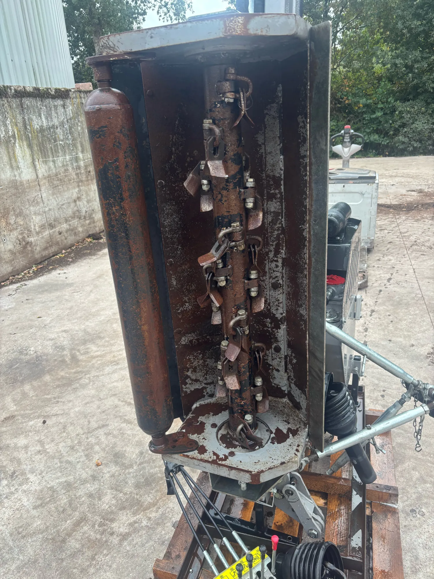 Jansen Armklepelmaaier voor Minitractor - Weinig Gebruikt