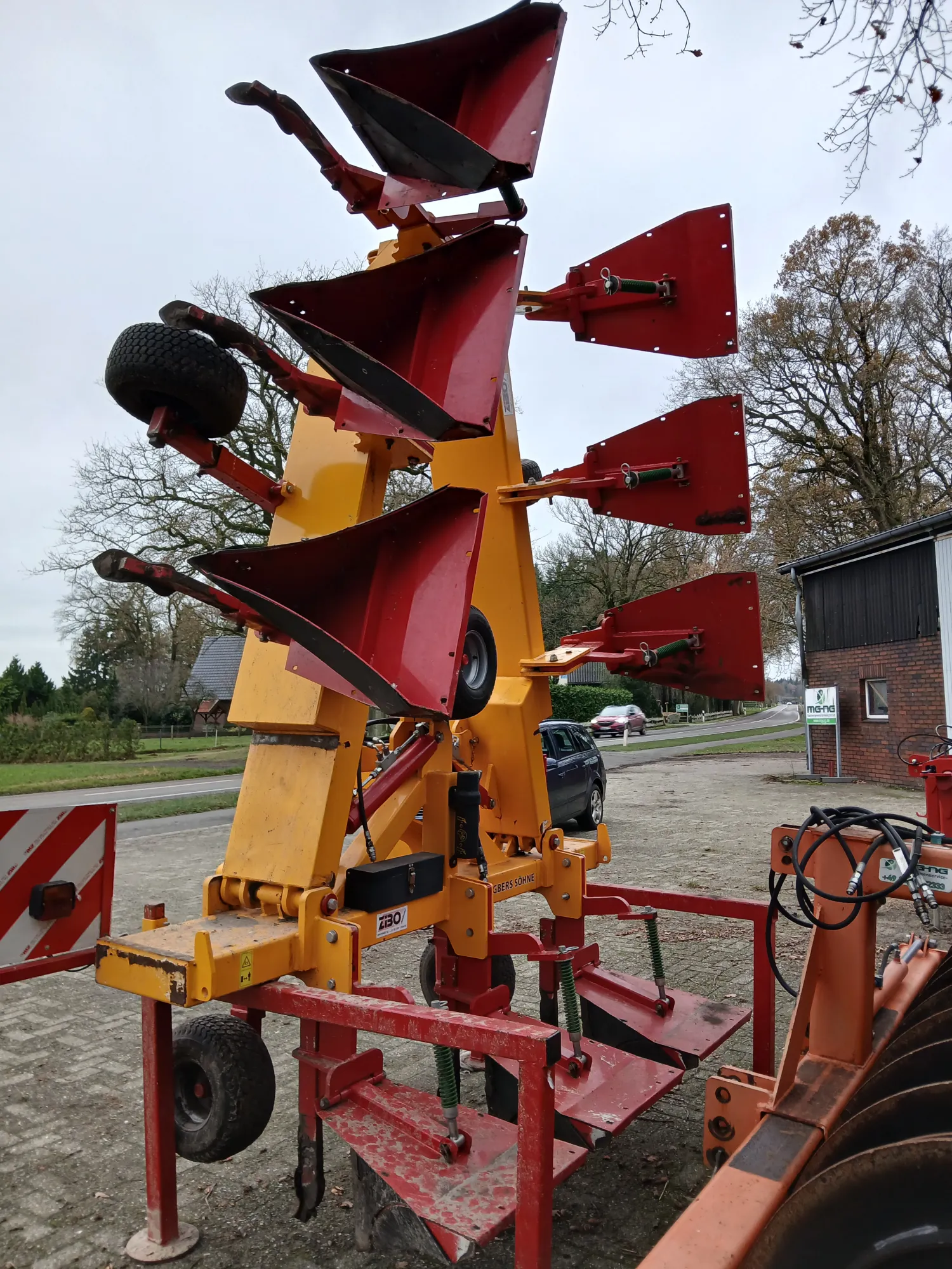 ZIBO Rugvormer Typ Super, 8 rijen, bouwjaar 2020