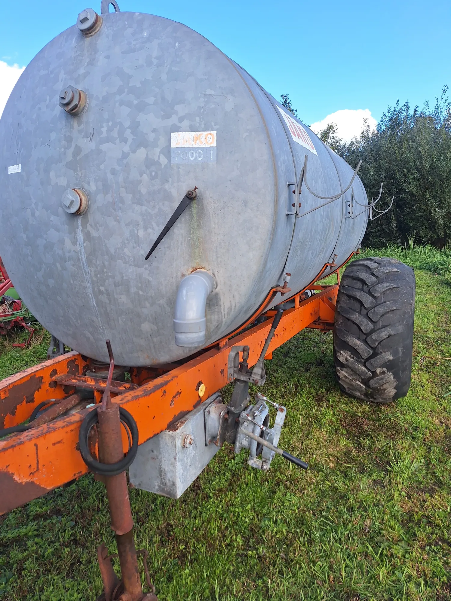 7m³ Tank met Kenteken - Revisie Nodig