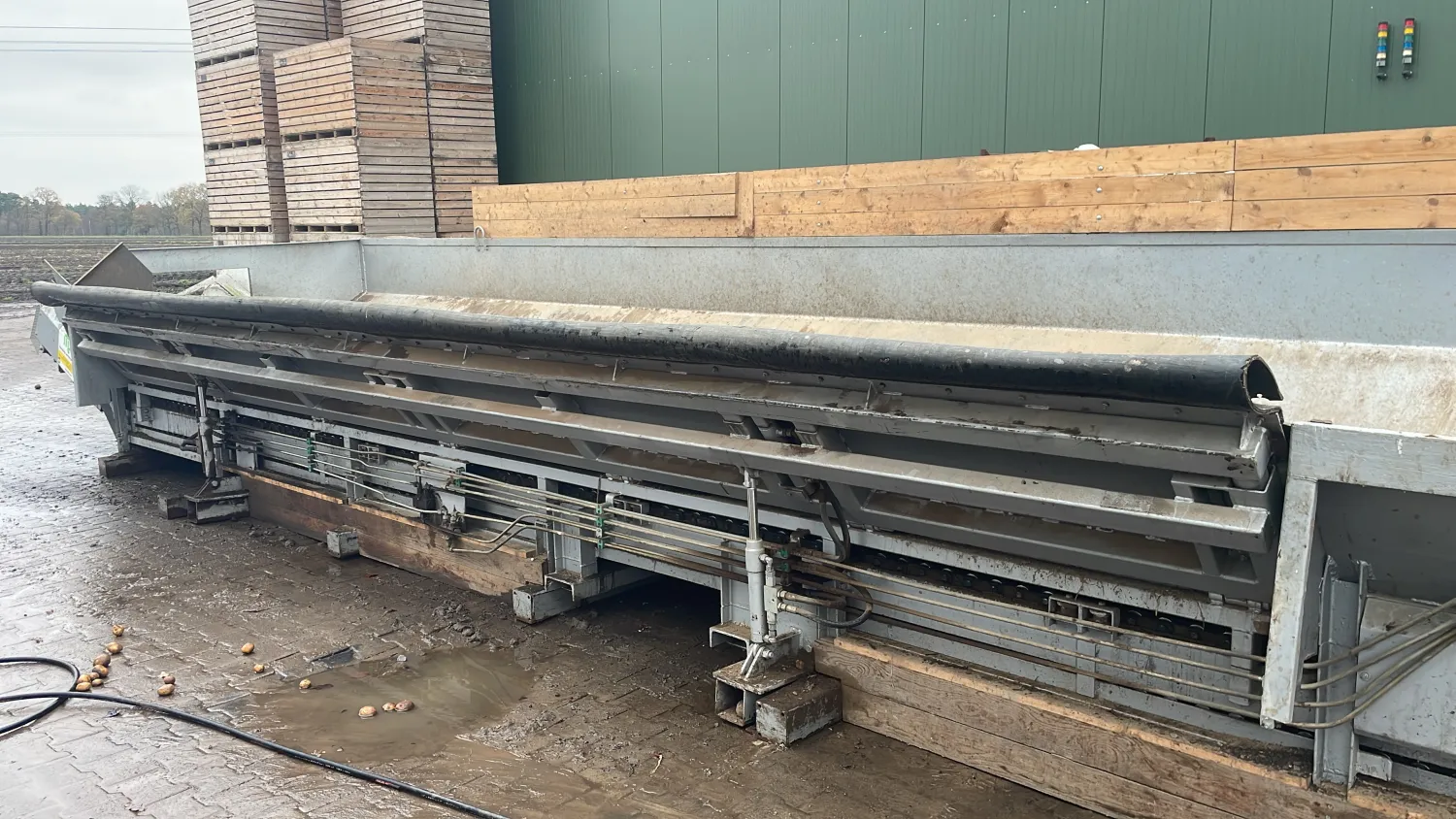 Schomaker hydraulische zij-inname – 18t kipper