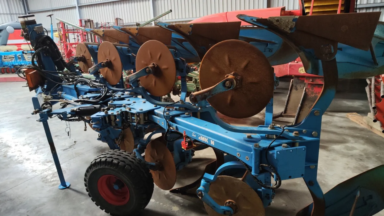 Lemken Juwel 8 Ploeg - 4 Schaar - Bouwjaar 2013