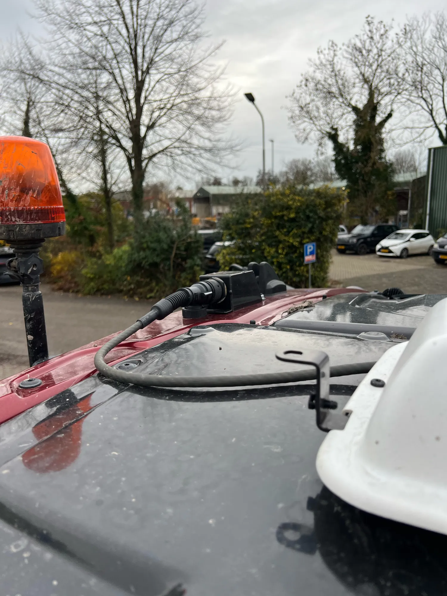 Valtra GPS RTK-ontvanger Novatel | Demo trekker