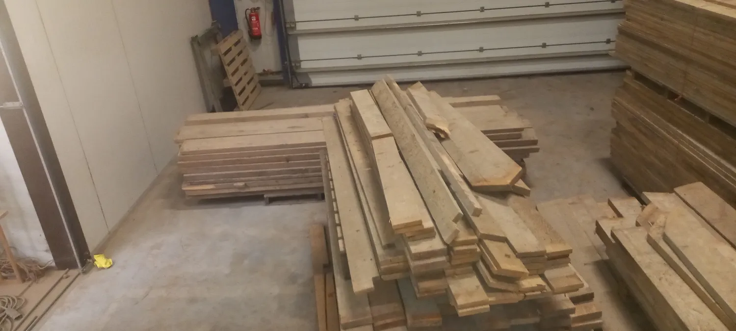 Balken en planken van goede kwaliteit