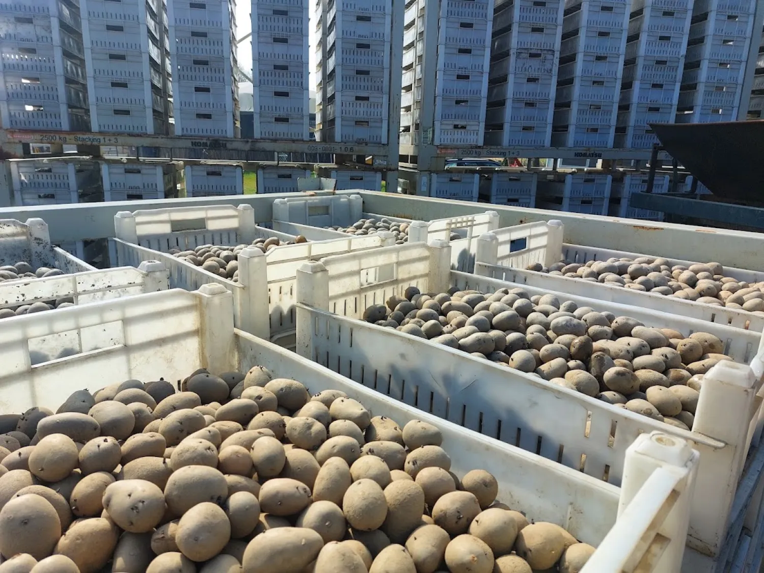 Stapelbare rekken (2010) - 2500kg capaciteit