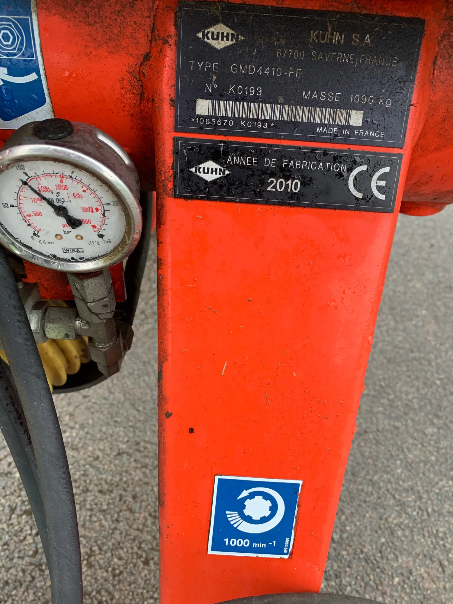 Kuhn Maaier 2010 - Goed Onderhouden Landbouwmachine