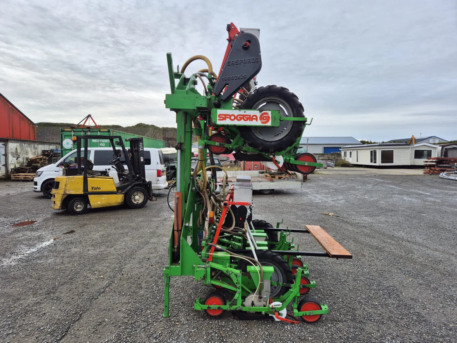 Sfoggia uienzaaimachine 3/4 rij - Nieuwe Kouters