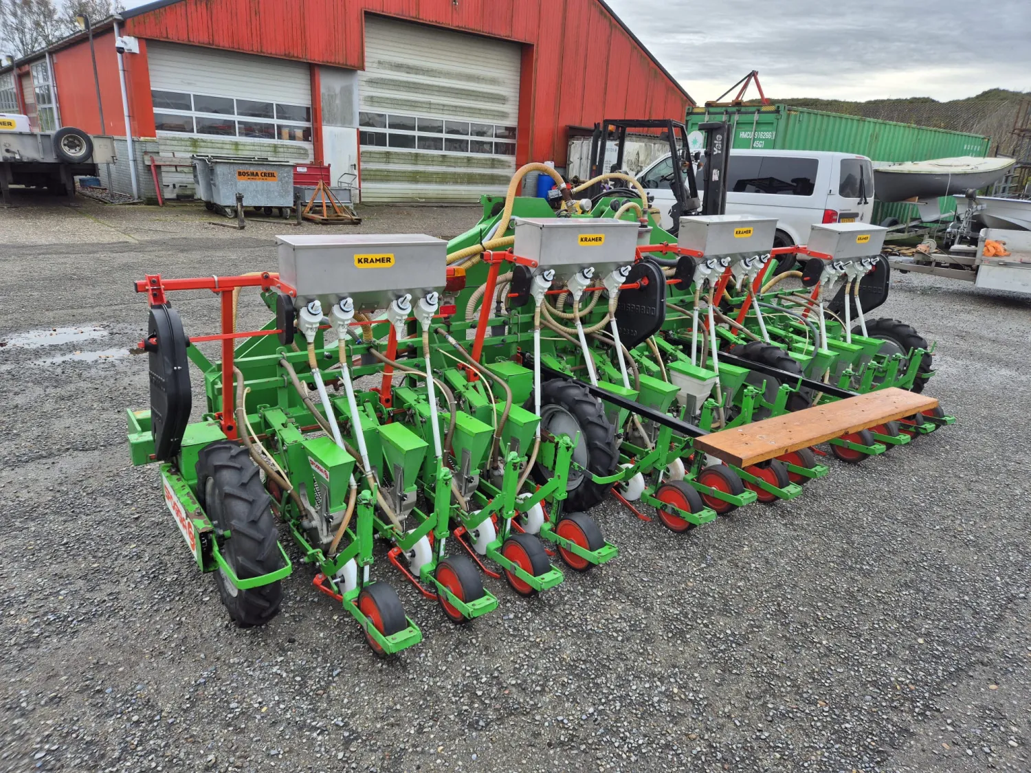 Sfoggia uienzaaimachine 3/4 rij - Nieuwe Kouters